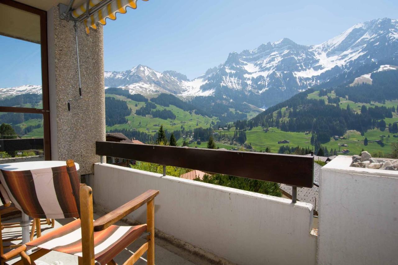 Ferienwohnung Schlegeli Adelboden Bagian luar foto