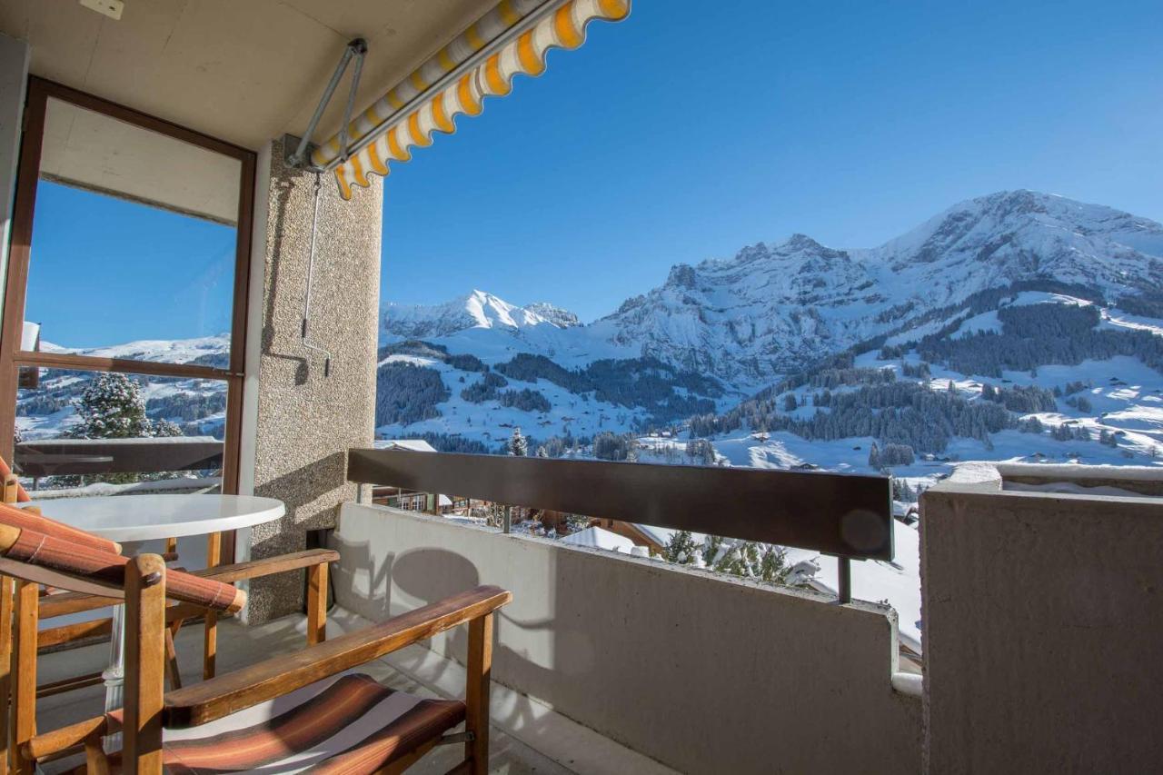 Ferienwohnung Schlegeli Adelboden Bagian luar foto