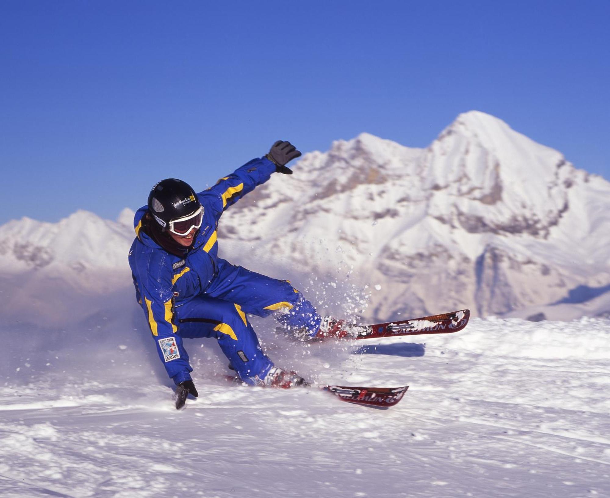 Ferienwohnung Schlegeli Adelboden Bagian luar foto